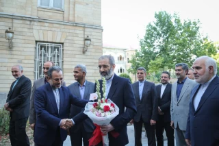 دیدار اسدالله اسدی دیپلمات آزاد شده ایرانی با وزیر امور خارجه