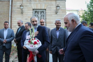 دیدار اسدالله اسدی دیپلمات آزاد شده ایرانی با وزیر امور خارجه