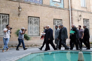 دیدار اسدالله اسدی دیپلمات آزاد شده ایرانی با وزیر امور خارجه
