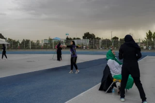 مسابقات دو و میدانی زنان جایزه بزرگ تهران