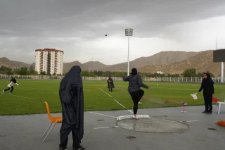 مسابقات دو و میدانی زنان جایزه بزرگ تهران