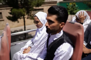 مراسم ازدواج ۱۴ زوج ترکمن در تهران