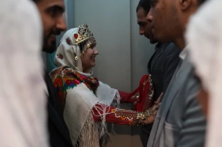 مراسم ازدواج ۱۴ زوج ترکمن در تهران