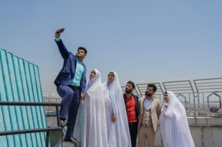 مراسم ازدواج ۱۴ زوج ترکمن در تهران