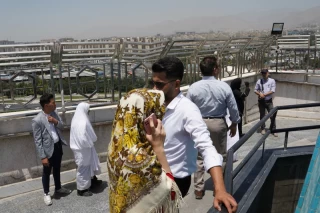 مراسم ازدواج ۱۴ زوج ترکمن در تهران