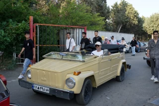 همایش خودروهای کلاسیک در تهران