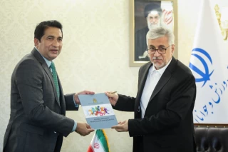 دیدار وزرای ورزش و جوانان ایران و سریلانکا