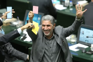 The meeting of Iranian Parliament to review the qualifications of the proposed Minister of Agriculture