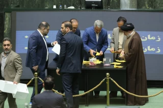 جلسه علنی مجلس شورای اسلامی برای بررسی صلاحیت وزیر پیشنهادی جهاد کشاورزی