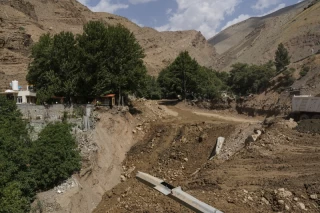 جاده چالوس ۸ روز بعد از سیل