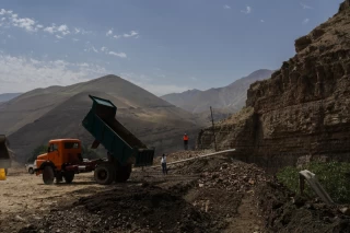 جاده چالوس ۸ روز بعد از سیل