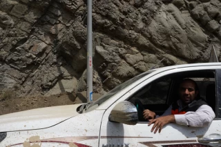 جاده چالوس ۸ روز بعد از سیل