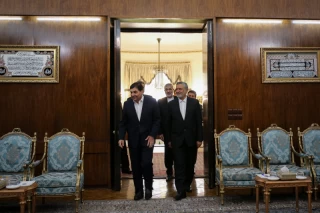 دیدار وزیر کار قطر با معاون اول رئیس جمهوری ایران