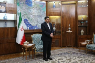 دیدار وزیر کار قطر با معاون اول رئیس جمهوری ایران