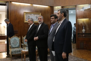 دیدار وزیر کار قطر با معاون اول رئیس جمهوری ایران