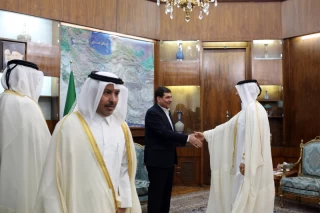 دیدار وزیر کار قطر با معاون اول رئیس جمهوری ایران