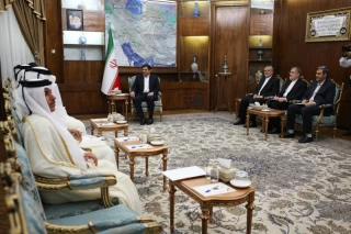 دیدار وزیر کار قطر با معاون اول رئیس جمهوری ایران