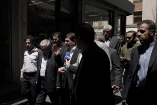 بازدید معاون اول رییس جمهور از بازار پاچنار تهران