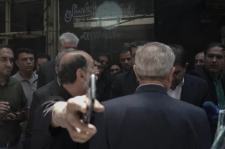 بازدید معاون اول رییس جمهور از بازار پاچنار تهران