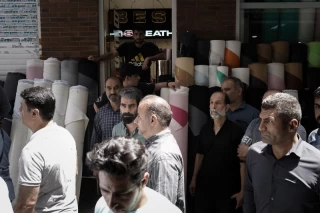 بازدید معاون اول رییس جمهور از بازار پاچنار تهران