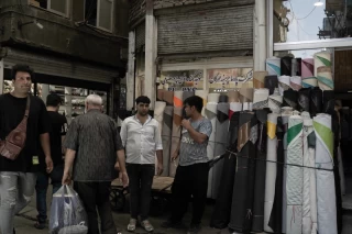بازدید معاون اول رییس جمهور از بازار پاچنار تهران