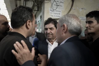بازدید معاون اول رییس جمهور از بازار پاچنار تهران