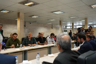 بازدید معاون اول رییس جمهور از بازار پاچنار تهران