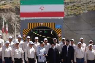 opening ceremony of the 2nd zone of Tehran-Shomal Freeway