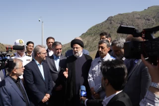 افتتاح قطعه دوم آزاد راه تهران-شمال