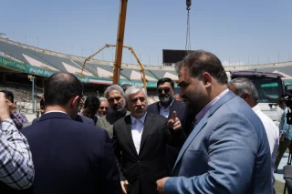 بازسازی استادیوم آزادی تهران