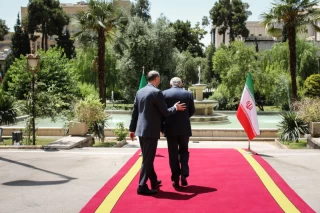 Meeting of foreign ministers of Iran and Algeria