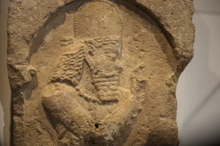 مراسم رونمایی از نقش برجسته ساسانی