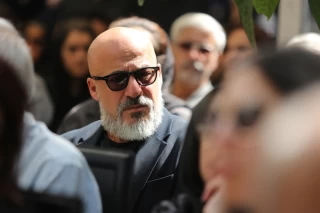مراسم تشییع پیکر احمدرضا احمدی