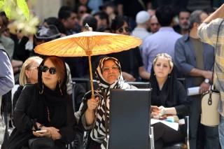 مراسم تشییع پیکر احمدرضا احمدی