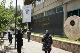 مراسم تشییع پیکر احمدرضا احمدی