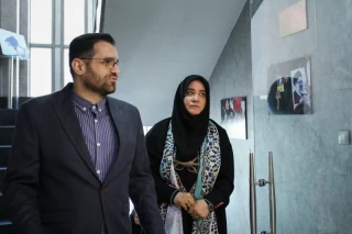 حضور مریم جلالی دهکردی در خبرگزاری برنا