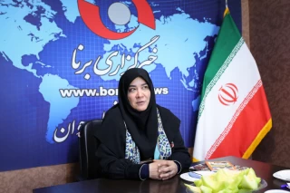 حضور مریم جلالی دهکردی در خبرگزاری برنا
