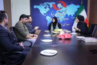 حضور مریم جلالی دهکردی در خبرگزاری برنا