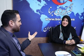 حضور مریم جلالی دهکردی در خبرگزاری برنا
