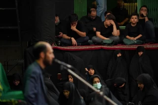 عزاداری در حسینیه سادات اخوی تهران