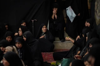 عزاداری در حسینیه سادات اخوی تهران