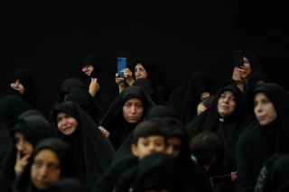 عزاداری در حسینیه سادات اخوی تهران