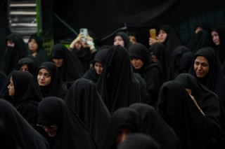 عزاداری در حسینیه سادات اخوی تهران