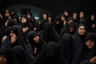 عزاداری در حسینیه سادات اخوی تهران