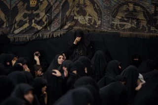 عزاداری در حسینیه سادات اخوی تهران