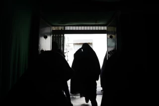 عزاداری در حسینیه سادات اخوی تهران