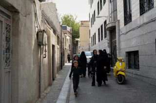 عزاداری در حسینیه سادات اخوی تهران