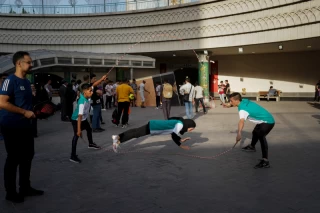 Metro Sports event in Tehran