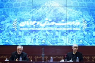 جلسه تکریم حمید سجادی و معارفه کیومرث هاشمی