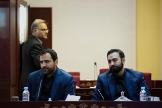 جلسه تکریم حمید سجادی و معارفه کیومرث هاشمی